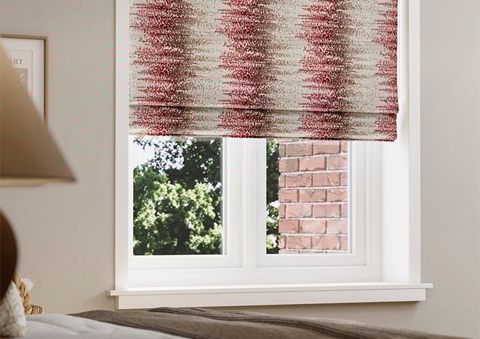 Highbury, Rosso - Roman Blind - Image 5
